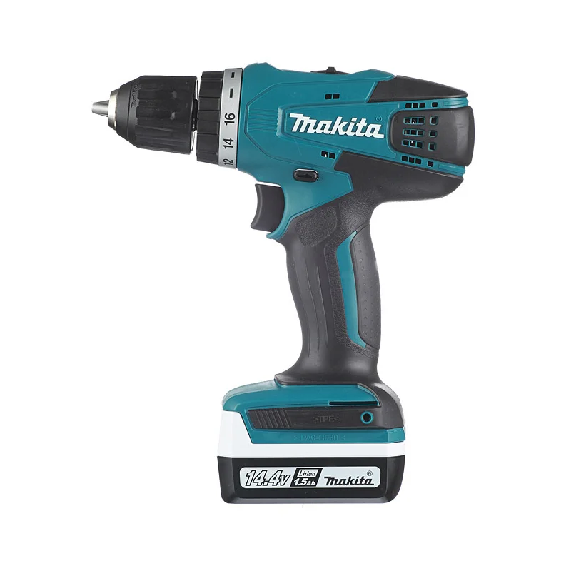 Дрель-шуруповерт аккумуляторная Makita DF347DWE 14,4 В 1,5 Ач Li-Ion 2 АКБ и ЗУ