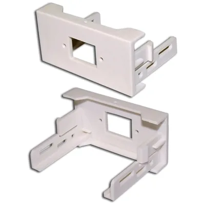 Вставка LANMASTER 22.5х45, для ВО адаптера SC, симплексный, белая LAN-WA-LP-SC-WH
