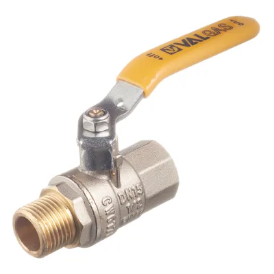 Кран шаровой газовый Valtec 1/2 ВР(г) х 1/2 НР(ш) рукоятка (VT.272.N.04)