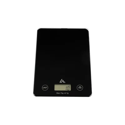 Кухонные электронные весы LUAZON LVK-702 до 7 кг, черные 3549060