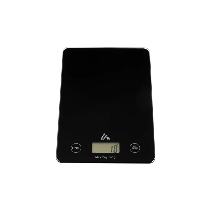 Кухонные электронные весы LUAZON LVK-702 до 7 кг, черные 3549060