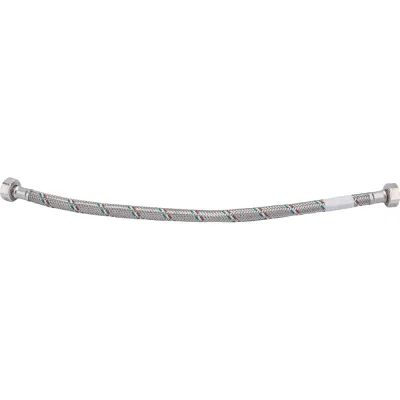 Подводка гибкая ВВ (1/2"; 40 см; DN 8; оплётка из нерж. стали) Uni-Fitt 500S2004