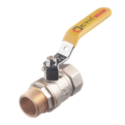 Кран шаровой газовый СТМ 3/4 ВР(г) х 3/4 НР(ш) рукоятка