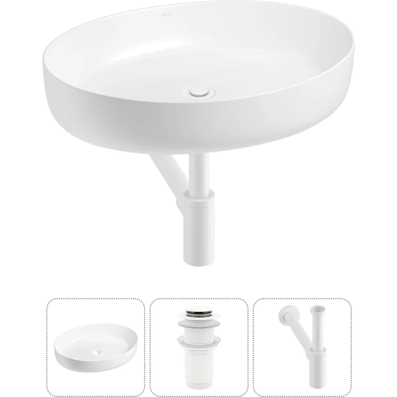 Набор Wellsee 3 в 1 Belle Spa 3.0 накладная раковина 55x41 см 33590 20212668R