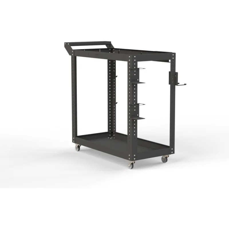 Тележка инструментальная ООО Металекс Тип 1 700x400x800 2-е полки (серый) / 118019