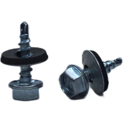 Саморез кровельный R2R цинк, с шайбой EPDM, РТ-1, 4,8 х 19 (100шт уп.) 9400-ск4819пт1Д