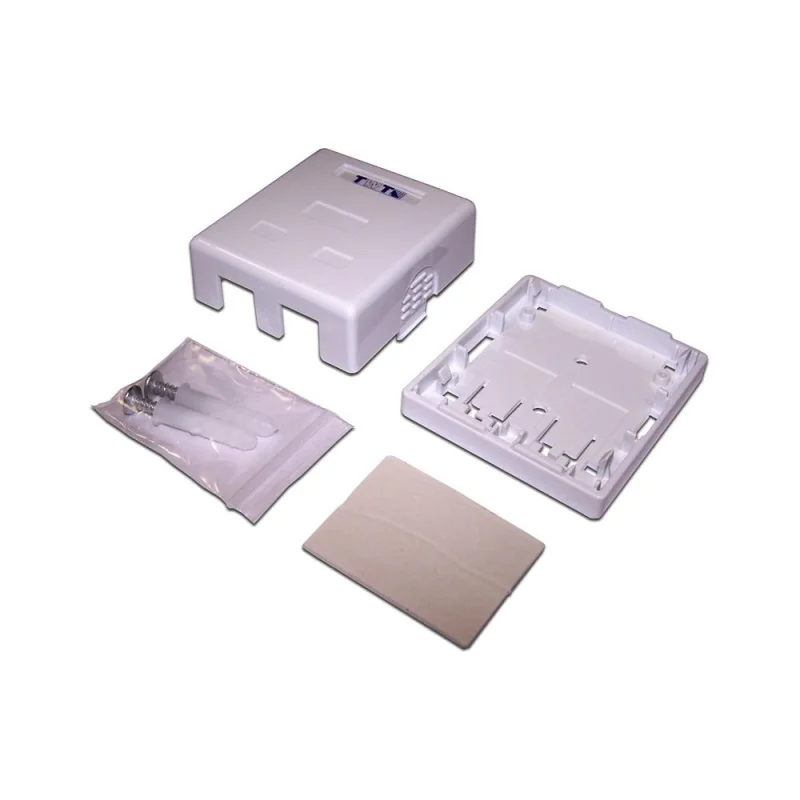 Настенная коробка TWT на 2 порта для Keystone, SA2-WH TWT-SA2-WH