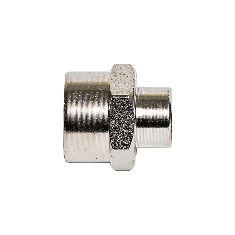 Переходник FF F1/4"- F1/2" Rossvik A123/7.R