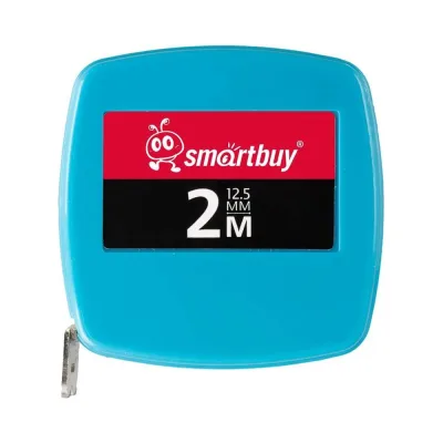 Рулетка Smartbuy 2 метра, пластик, промо, tools SBT-MTP-200p1