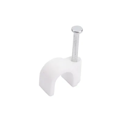 Крепежная скоба Navigator круглая d7 с гвоздем NCR-07-50, 50 шт. 71068