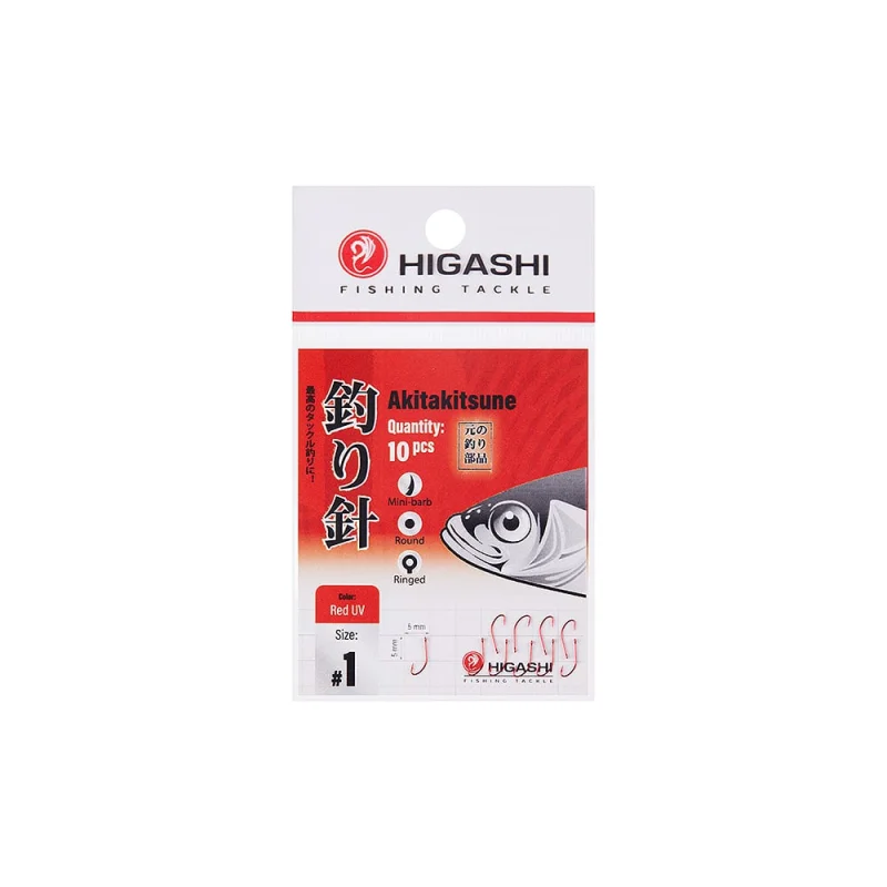 ΠΡΡΡΠΎΠΊ HIGASH Akitakitsune ringed #1 Red UV 04914