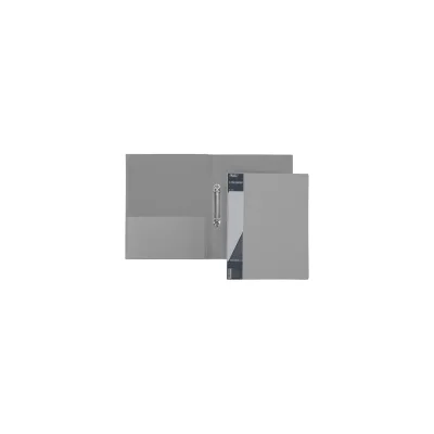 Пластиковая папка Hatber на 2-х кольцах, А4, корешок 25 мм STANDARD 70 20 шт 039809