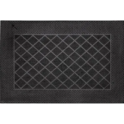 Резиновый придверный коврик ComeForte PIN MAT Ромб 45х75 см PM-012
