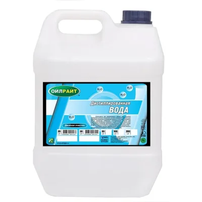 Вода дистиллированная 20 л OILRIGHT 5516