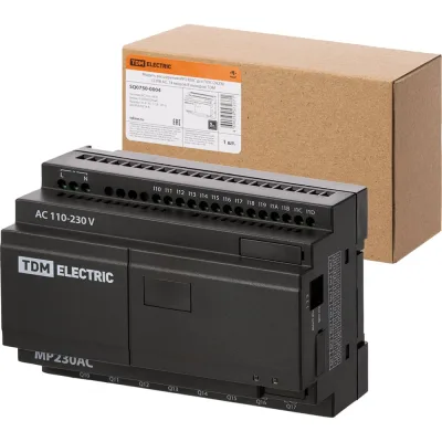Модуль расширения TDM ELECTRIC МР230AC для ПЛК12A230 (230В AC, 14 входов/8 выходов) SQ0750-0004