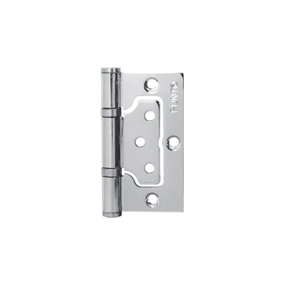 Универсальная петля без врезки PUNTO 200-2B 75x2,5 CP хром 35529