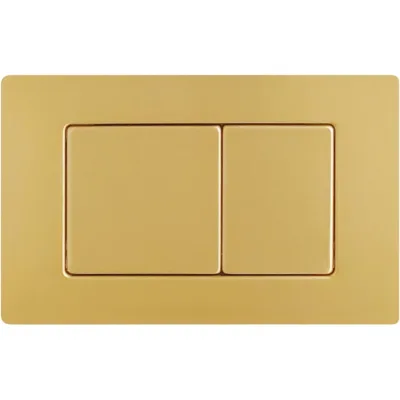 Кнопка слива RGW SWH-10Gb золото браш (двойной смыв) 80420010-06