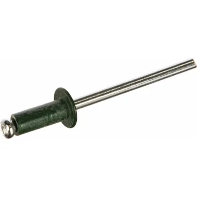 Заклёпка вытяжная Daxmer 4,0x10 мм, RAL 5021, алюм/ст., 1000 шт. 00000310347