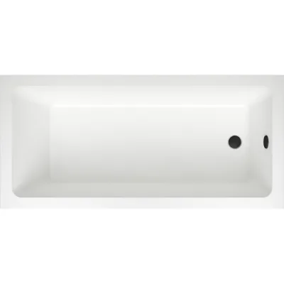 Акриловая ванна Wellsee FreeDom 165x80 см в наборе 2 в 1 231102003