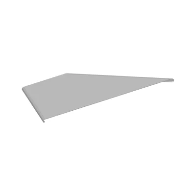 Крышка переходника левого LOTOK 400/300, толщина 1,2 мм LALC 400/300 (1,2)