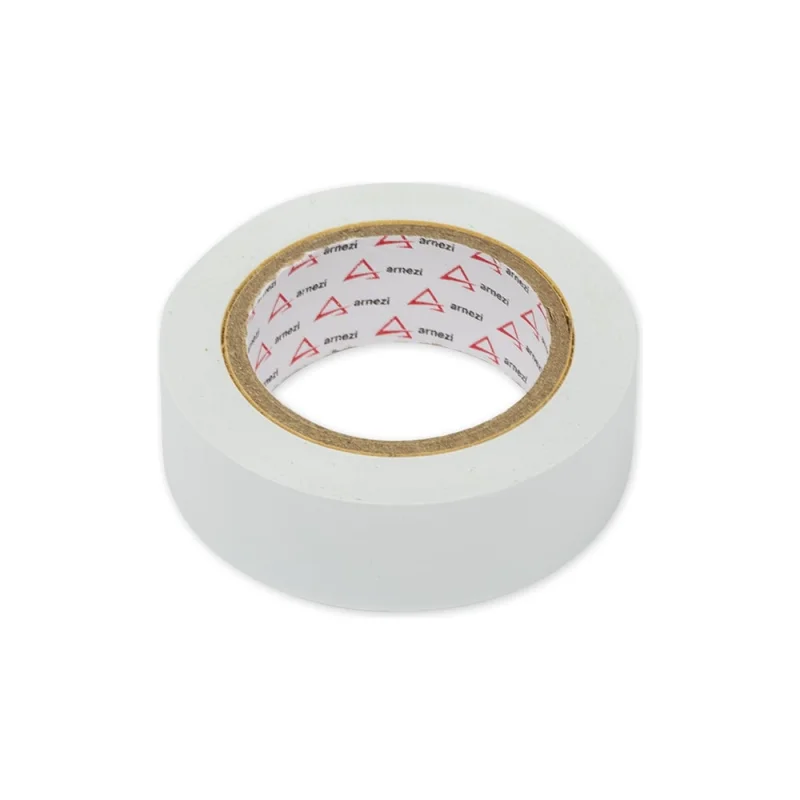 Изолента Arnezi ПВХ, 19 мм х 10 м, толщина 130 мкм, белая R8030503
