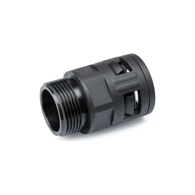 Муфта для гофрированных труб Weyer WQG-P16B/AD21.2 - коннектор прямой, нар. PG16 WE0208000