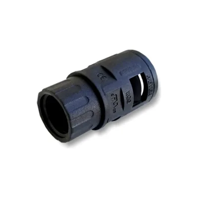 Муфта для гофрированных труб Weyer WQG2-M16B/AD15.8 - коннектор прямой, внутр. M16x1.5 WE1302200