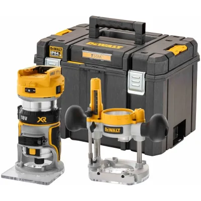 Аккумуляторный вертикальный фрезер Dewalt DCW604NT, 18В, 25500 об/мин, 55мм, без АКБ и ЗУ, в кейсе TSTAK DCW604NT-XJ