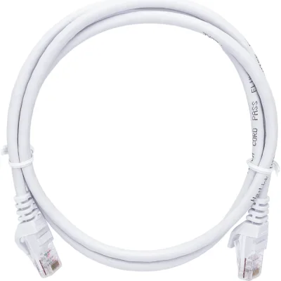 Патч-корд Netlink UTP 5е кат. литой 1.0 м БЕЛЫЙ 00000001253