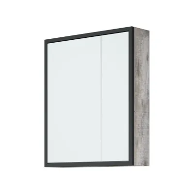 Зеркало-шкаф Corozo "Айрон 60", черный-антик SD-00000278