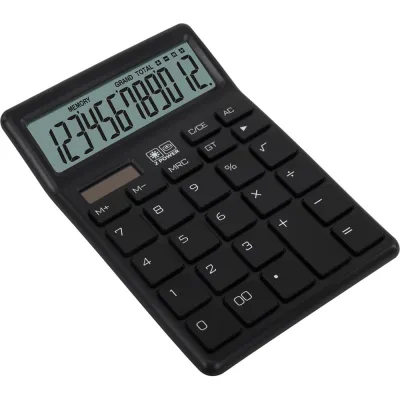 ΠΠ°Π»ΡΠΊΡΠ»ΡΡΠΎΡ Π½Π°ΡΡΠΎΠ»ΡΠ½ΡΠΉ BRAUBERG CH-12-BK 153x103 ΠΌΠΌ, 12 ΡΠ°Π·ΡΡΠ΄ΠΎΠ², Π΄Π²ΠΎΠΉΠ½ΠΎΠ΅ ΠΏΠΈΡΠ°Π½ΠΈΠ΅, ΡΠ΅ΡΠ½ΡΠΉ, 272958