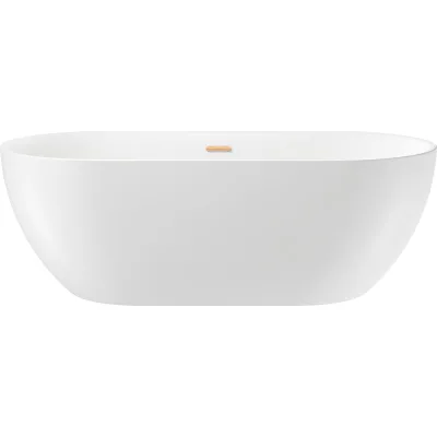 Отдельностоящая акриловая ванна Wellsee Chic Riviera 179x85 см в наборе 4 в 1 236803004