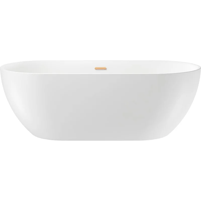 Отдельностоящая акриловая ванна Wellsee Chic Riviera 179x85 см в наборе 4 в 1 236803004