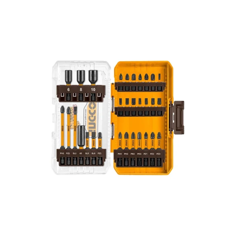 Набор ударных бит INGCO IMPACT 31шт S2 SUPER INDUSTRIAL AKDL11306