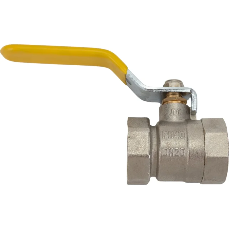 Шаровой кран для газа AQUALINK 3/4 вн-вн ручка 7102