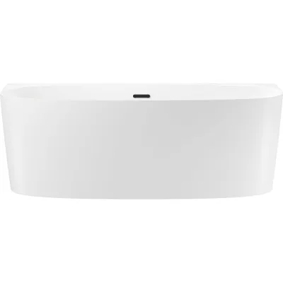Пристенная акриловая ванна Wellsee Belle Spa 2.0 170x75 см в наборе 4 в 1 235804003