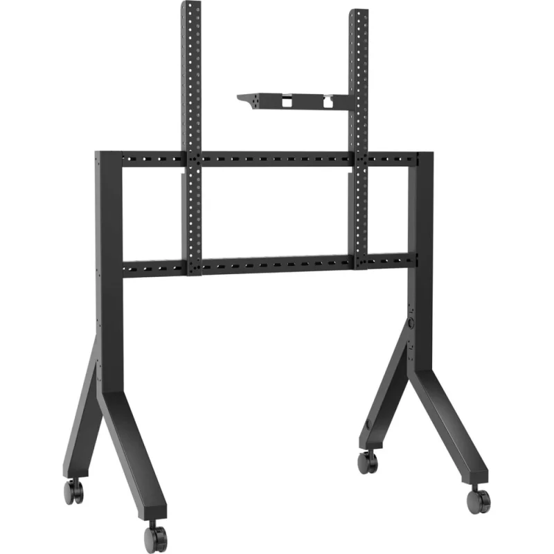 Мобильная стойка для ТВ ONKRON 70"-110", макс 120.5 кг, чёрная TS2081 TS2081-B