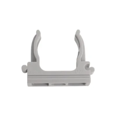Держатель-клипса для труб Экопласт CF25G D25 мм, 10 шт 41725-10