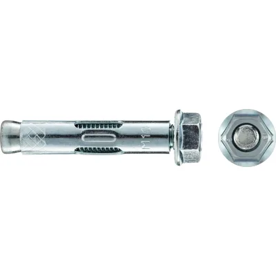 Анкерный болт с гайкой Tecfi AW ZN 10x50, 15 шт. 147615