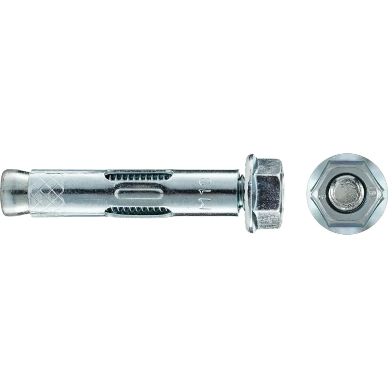 Анкерный болт с гайкой Tecfi AW ZN 10x50, 15 шт. 147615