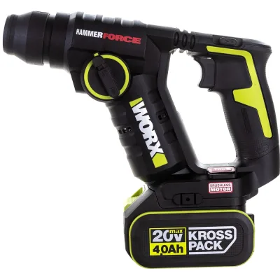Аккумуляторный бесщеточный перфоратор WORX Professional WU380S