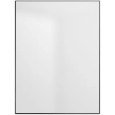 Зеркало в алюминиевой раме BelBagno SPC-AL-600-800 Nero