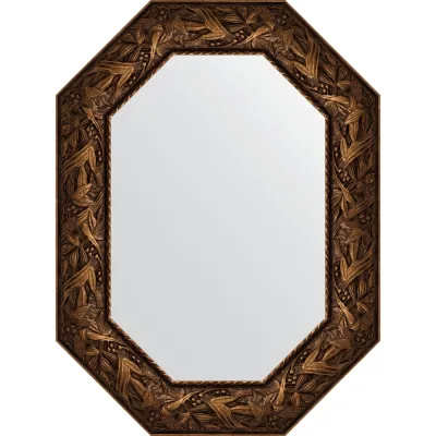 Зеркало EVOFORM в багетной раме - византия бронза 99 mm (58x78 cm) 7229