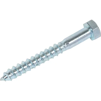 Шестигранный шуруп STARFIX 12x100 мм, цинк, DIN 571, 20 шт. SMC2-65771-20