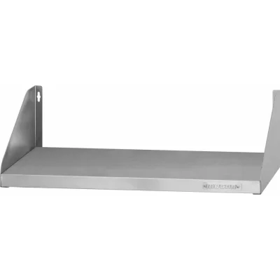 Полка навесная открытая Mecon ПНОб - 800x300x180 Base, цинк, сплошная ПНО-B803018-С