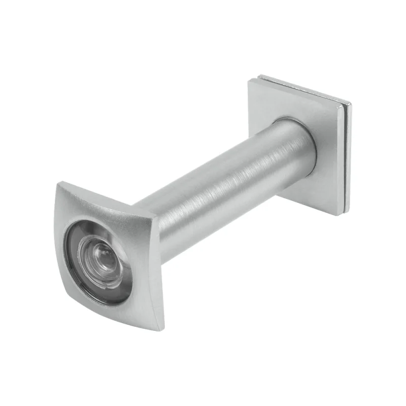 Дверной глазок FUARO оптика пластик DV-Q 4/130-70/Z (VIEWER 4 DVQ) SSC сатинированный хром 42153