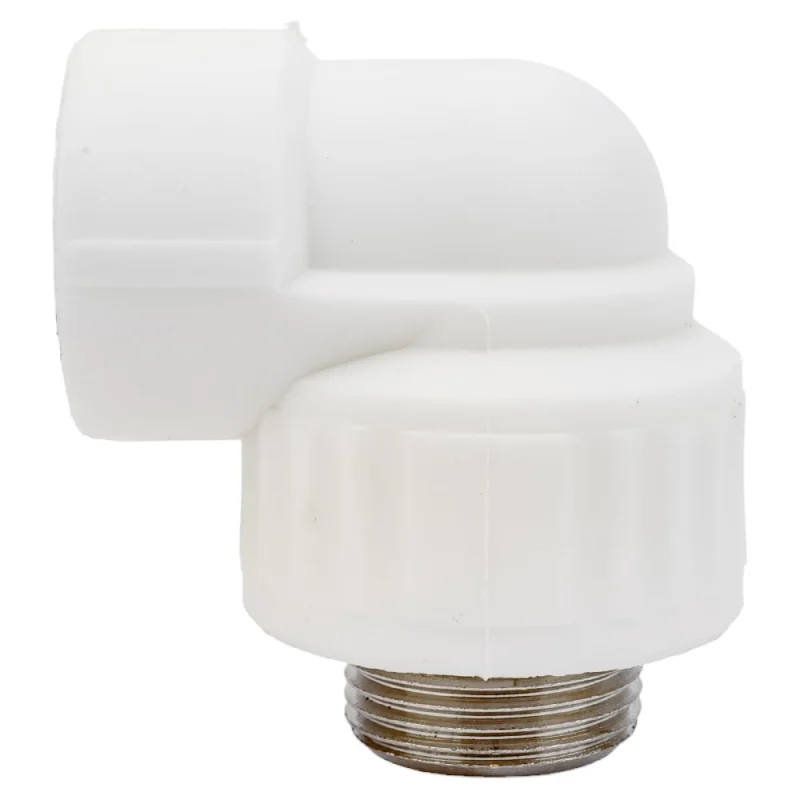 Комбинированный угольник VALFEX PP-R белый, 25х3/4 дюйма НР 10126025 127-0595