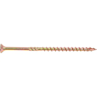 Конструкционный шуруп ЕВРОПАРТНЕР для дерева с фрезой потай ж/п Torx 30, 6.0х120 5шт T2 0006 3