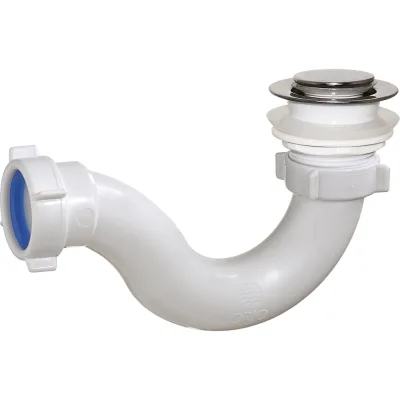 Сифон для душевого поддона ORIO 1 1/2"x40, "S" тип, клик-клак (пластиковый) АР-2058