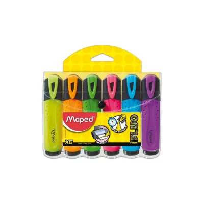 Набор текстовыделителей MAPED Fluo Pep's Classic 6 шт 150773